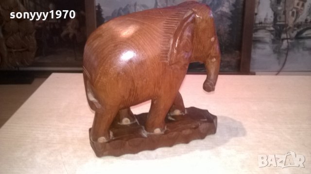 ГОЛЯМ МАСИВЕН СЛОН-ВНОС ШВЕИЦАРИЯ, снимка 3 - Антикварни и старинни предмети - 27409753