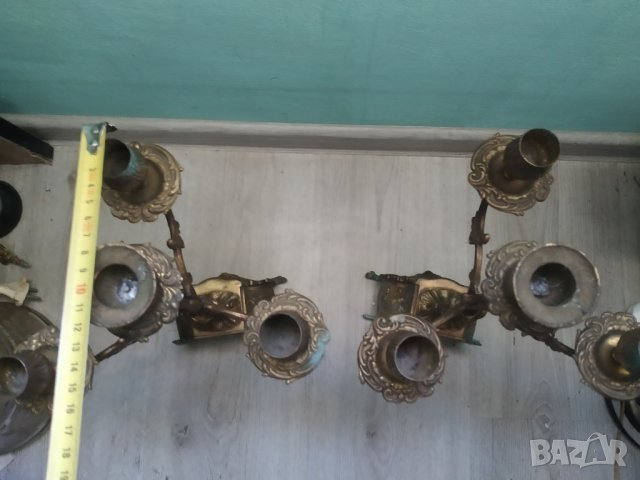 два свещници рококо, снимка 7 - Други ценни предмети - 39151527