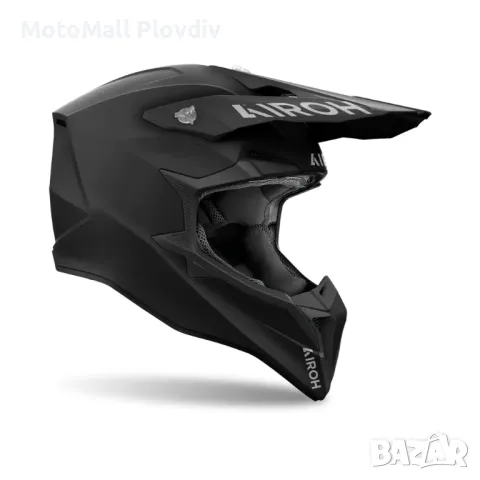 Каска Airoh Wraaap Color Black Matt, снимка 2 - Аксесоари и консумативи - 48786519