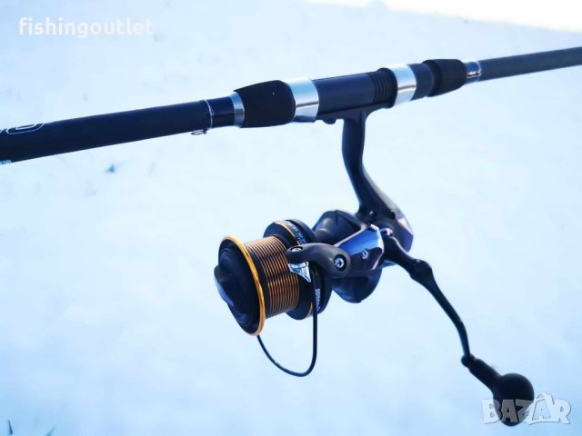 ТОП шарански комплект - въдица 3.60mt 4lbs,макара 10 лагера размер 9000 и корда 300мт, снимка 5 - Въдици - 43831548