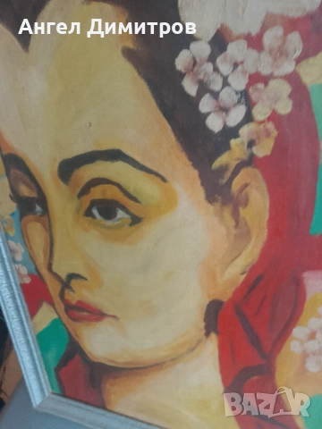 Стара маслена картина , снимка 4 - Картини - 53339444