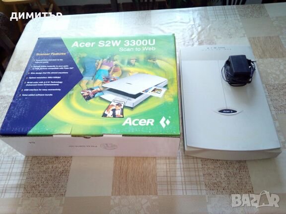 Скенер Acer S2W 3300 U, снимка 1 - Други - 27490602