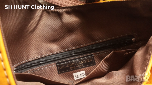 VERA PELLE MADE IN ITALY Genuine Leather Bag раница естествена кожа 16-55, снимка 16 - Раници - 52727911