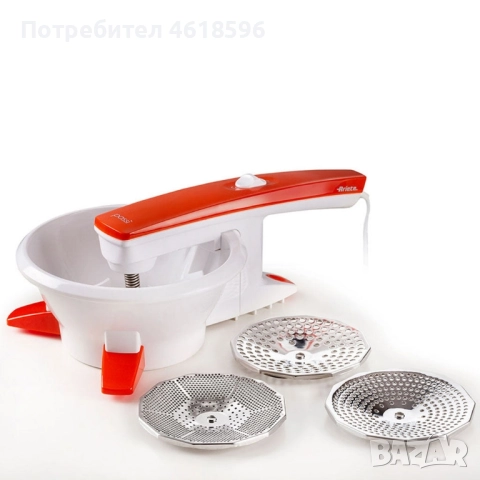 Електрическа резачка за зеленчуци Ariete 261 Passi 2.0 25W, снимка 7 - Други - 52156975