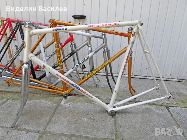 Ретро шосейни рамки, снимка 6 - Части за велосипеди - 33528137