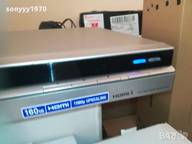 sony recorder usb/hdmi 160gb hdd/dvd model rdr-hx780 1304211338, снимка 2 - Плейъри, домашно кино, прожектори - 32531061