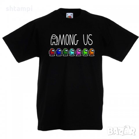 Детска тениска Among Us 1, снимка 8 - Детски тениски и потници - 32918762