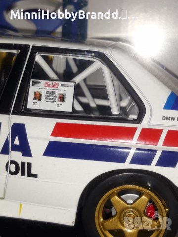 BMW  M3  E  30 . RALLY MONTE-CARLO 1989. 1.18 .SOLIDO  TOP  TOP   TOP  TOP. MODEL.!, снимка 12 - Колекции - 38595612