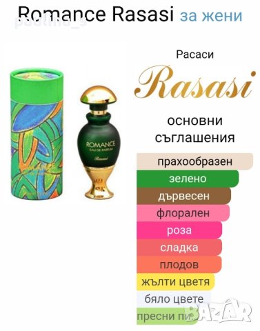 Дамски арабски парфюм "Romance" by Rasasi / 45ml EDP , снимка 7 - Дамски парфюми - 42946085