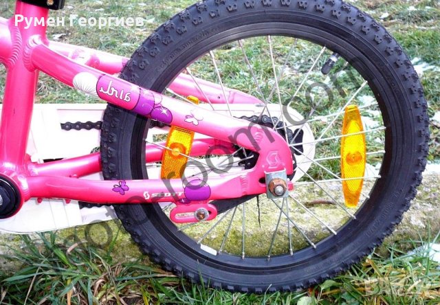 Детски велосипед/колело 16” Scott Contessa JR, алуминиева рамка, розов, контра , снимка 10 - Велосипеди - 43843167