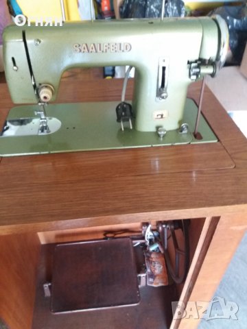 Немска шевна машина Saalfeld, снимка 6 - Антикварни и старинни предмети - 30234688