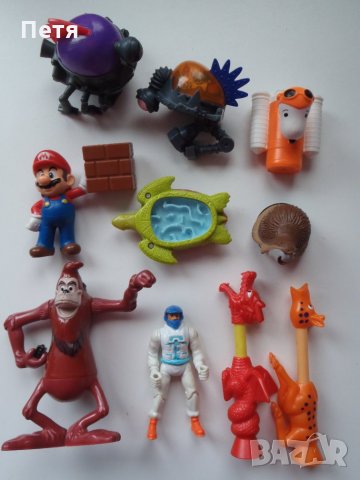Пластмасови играчки от Макдоналдс и КФС / играчки от Mcdonalds KFC, снимка 8 - Фигурки - 28923047