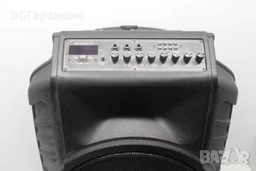 Нова Мощна Караоке Тонколона с 2 безжични микрофони, снимка 6 - Тонколони - 52026807