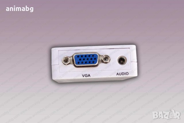 ANIMABG VGA към HDMI преобразувател с аудио 3.5мм, снимка 2 - Други - 33144815