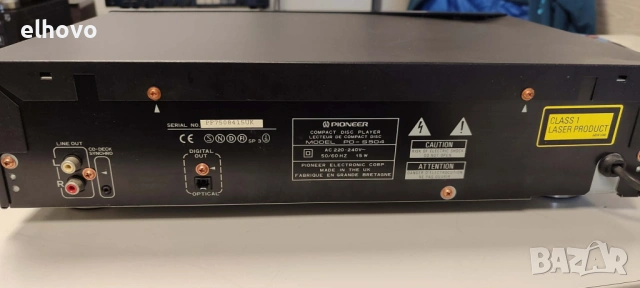 CD player Pioneer PD-S504, снимка 4 - Аудиосистеми - 53466568