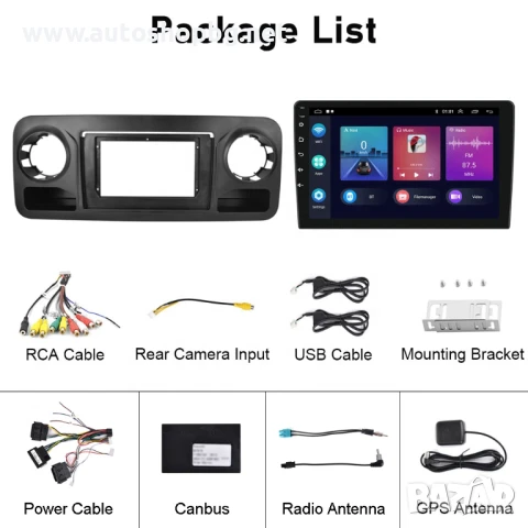 10'' АНДРОИД МУЛТИМЕДИЯ за MB Sprinter 2018-2022, снимка 4 - Аксесоари и консумативи - 50998733