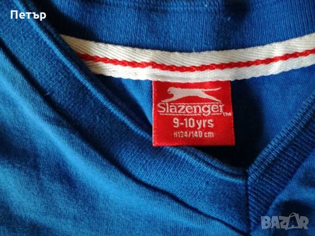 Продавам детски комплект(синьо-бял) -Slazenger original, снимка 3 - Детски комплекти - 28833552