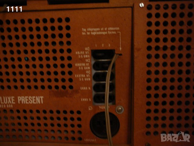 BANG & OLUFSEN MASTER DELUXE PRESENT 608 LAMPOV, снимка 9 - Ресийвъри, усилватели, смесителни пултове - 35322304