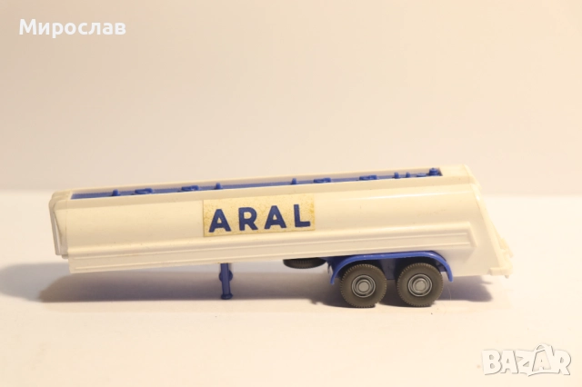 WIKING H0 1/87 ARAL ЦИСТЕРНА РЕМАРКЕ КАМИОН МОДЕЛ
