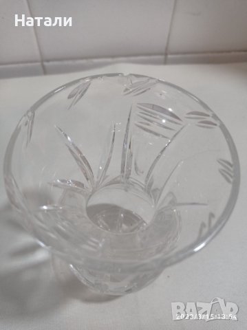 ваза немски кристал 907, снимка 2 - Вази - 40058172