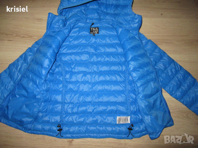 ПРОЛЕТНО СУПЕР ОЛЕКОТЕНО ЯКЕ С ГЪШИ ПУХ--XS номер, снимка 6 - Якета - 44874136