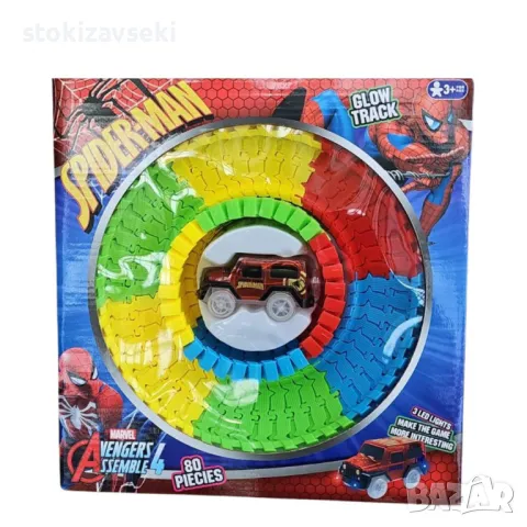 Писта с количка и светлини, снимка 4 - Коли, камиони, мотори, писти - 48947867