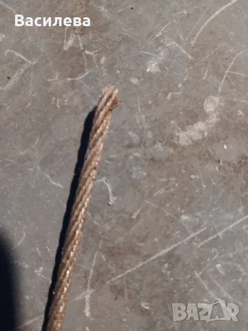 Стоманено многожилно въже