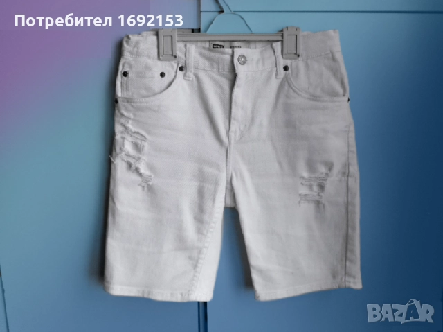 Levis Strauss къси панталони - 16 г, 176 см, снимка 3 - Къси панталони - 51860177