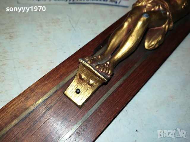 КРАСИВ КРЪСТ ОТ ФРАНЦИЯ 36Х19СМ 0612230749, снимка 9 - Антикварни и старинни предмети - 43292262