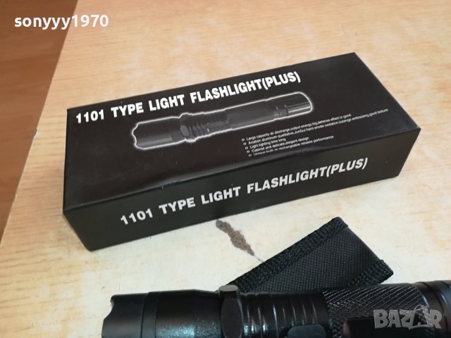 ЛЕД ПРОЖЕКТОР С ЕЛЕКТРОШОК 1201241831, снимка 2 - Екипировка - 43779176