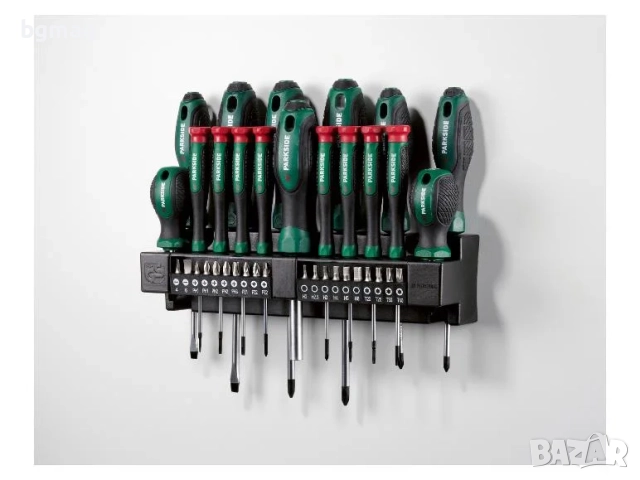 PARKSIDE комплект накрайници и отвертки,37 части, снимка 4 - Отвертки - 52136909