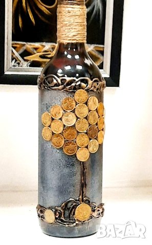 Комплект за юбилей - Декантер за вино с бутилка , снимка 6 - Подаръци за юбилей - 44095743