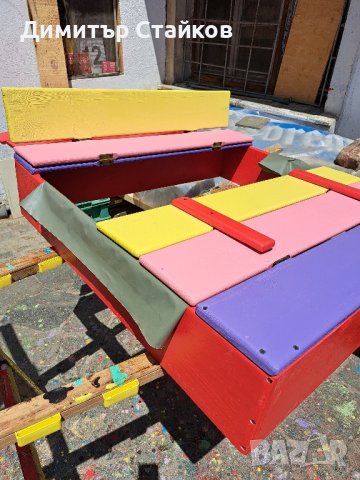 Детски пясъчник, снимка 13 - Градински мебели, декорация  - 24911565