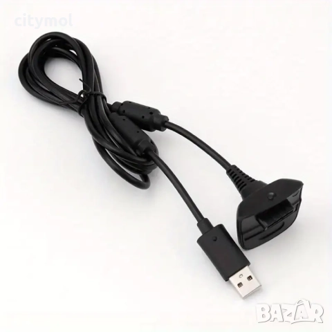 Кабел за зареждане контролер за XBOX 360, дължина 180 см