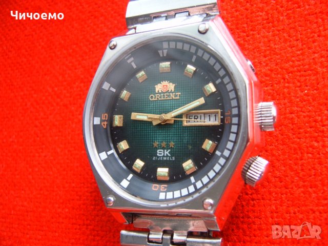 Ориент  автомат,голям мъжки часовник, снимка 2 - Антикварни и старинни предмети - 36787714