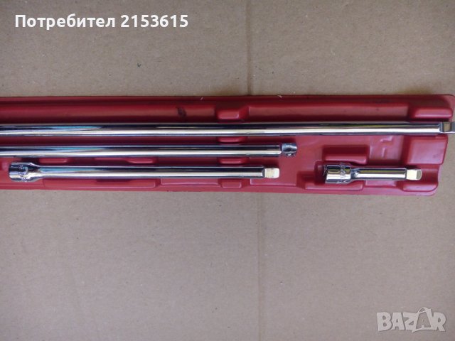 Mac Tools  5 броя 1/4 КАЧЕСТВЕНИ удължения накрайници, снимка 5 - Други инструменти - 43602416