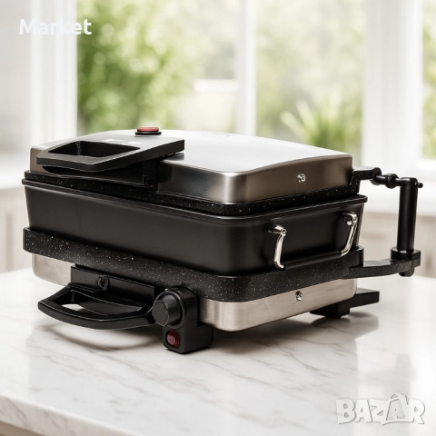 Грил Bemilex - мултифункционален помощник в кухнята, снимка 4 - Скари - 51811985