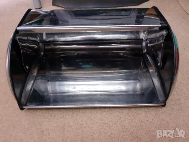 Иноксова кутия за хляб от неръждаема стомана , снимка 3 - Кутии за храна - 38097773