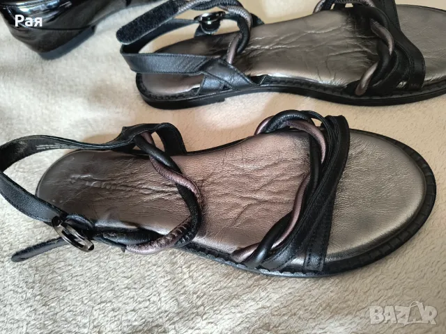 Tamaris Сандали 1-28148-26 Черен номер 42, снимка 3 - Сандали - 49300140