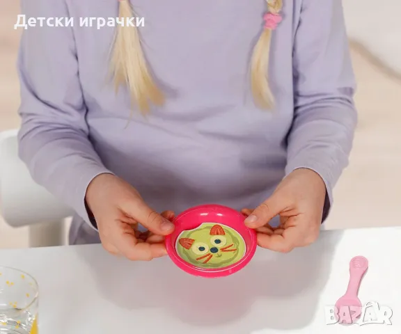 Baby Born Кукла Емма 43 см, интерактивно бебе, с аксесоари, снимка 11 - Кукли - 50182238