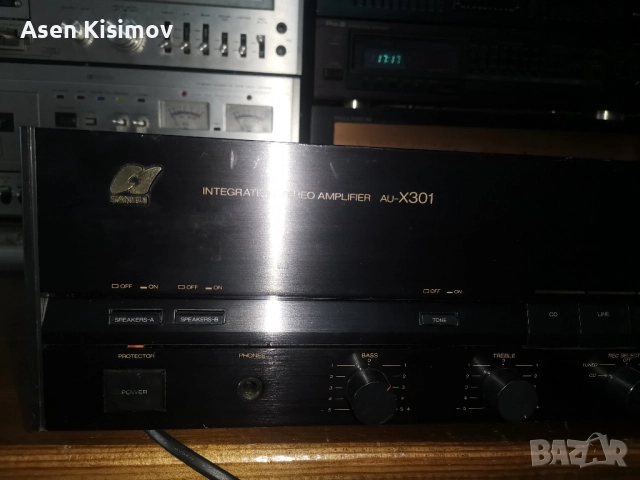 sansui au-x301, снимка 4 - Ресийвъри, усилватели, смесителни пултове - 52186900