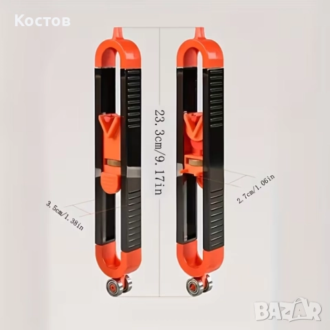 Контурен индикатор за криви, снимка 2 - Измервателни инструменти - 52787674