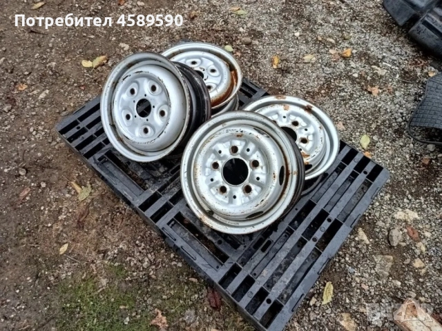 4бр.Оригинални железни джанти 14цола 5x160 за Ford Transit(1995-2000), снимка 3 - Гуми и джанти - 51804124