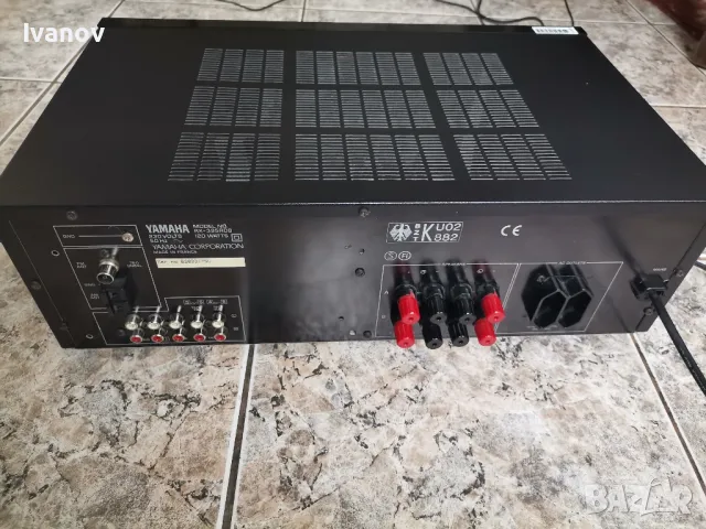 Receiver YAMAHA-RX-395RDS, снимка 4 - Ресийвъри, усилватели, смесителни пултове - 50315066
