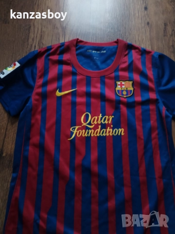 NIKE BARCELONA 2006 2007 HOME FOOTBALL SHIRT - футболна тениска S, снимка 5 - Тениски - 51683327