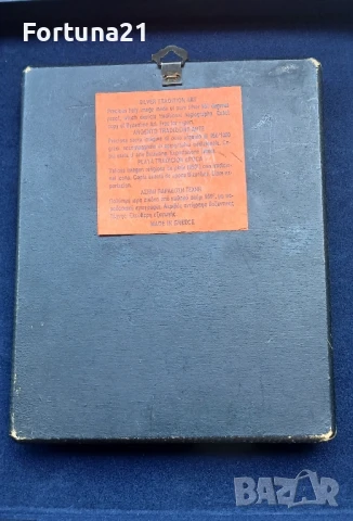 Сребърна икона 950 - Благовещение, снимка 3 - Икони - 51276602