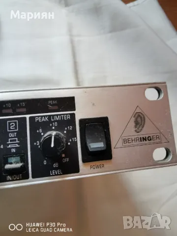 Compressor/limiter/gate/Behringer MDX2000, снимка 3 - Други - 47602955