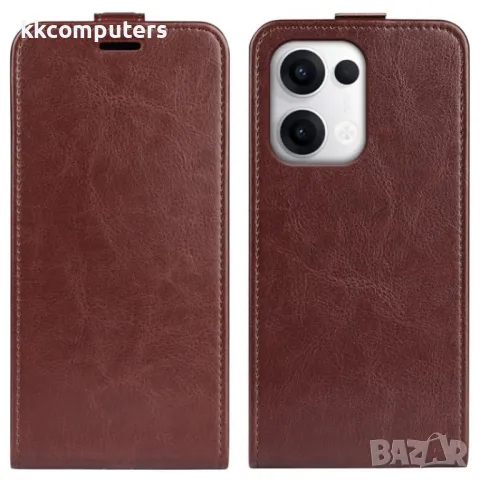 Oppo Reno13 5G Flip2 Кожен Калъф и Скрийн Протектор, снимка 3 - Резервни части за телефони - 49894640