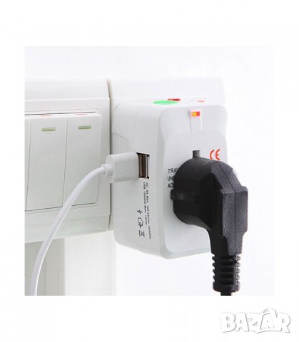 Универсален преходник за контакт - код 1989, снимка 3 - Други - 26900251