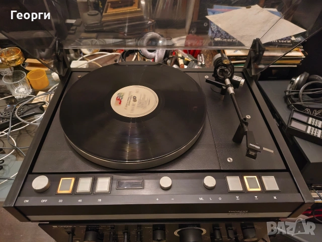 Грамофон Thorens TD 126 MKlll, снимка 3 - Грамофони - 53235488